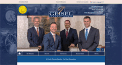 Desktop Screenshot of geiselfuneralhome.com